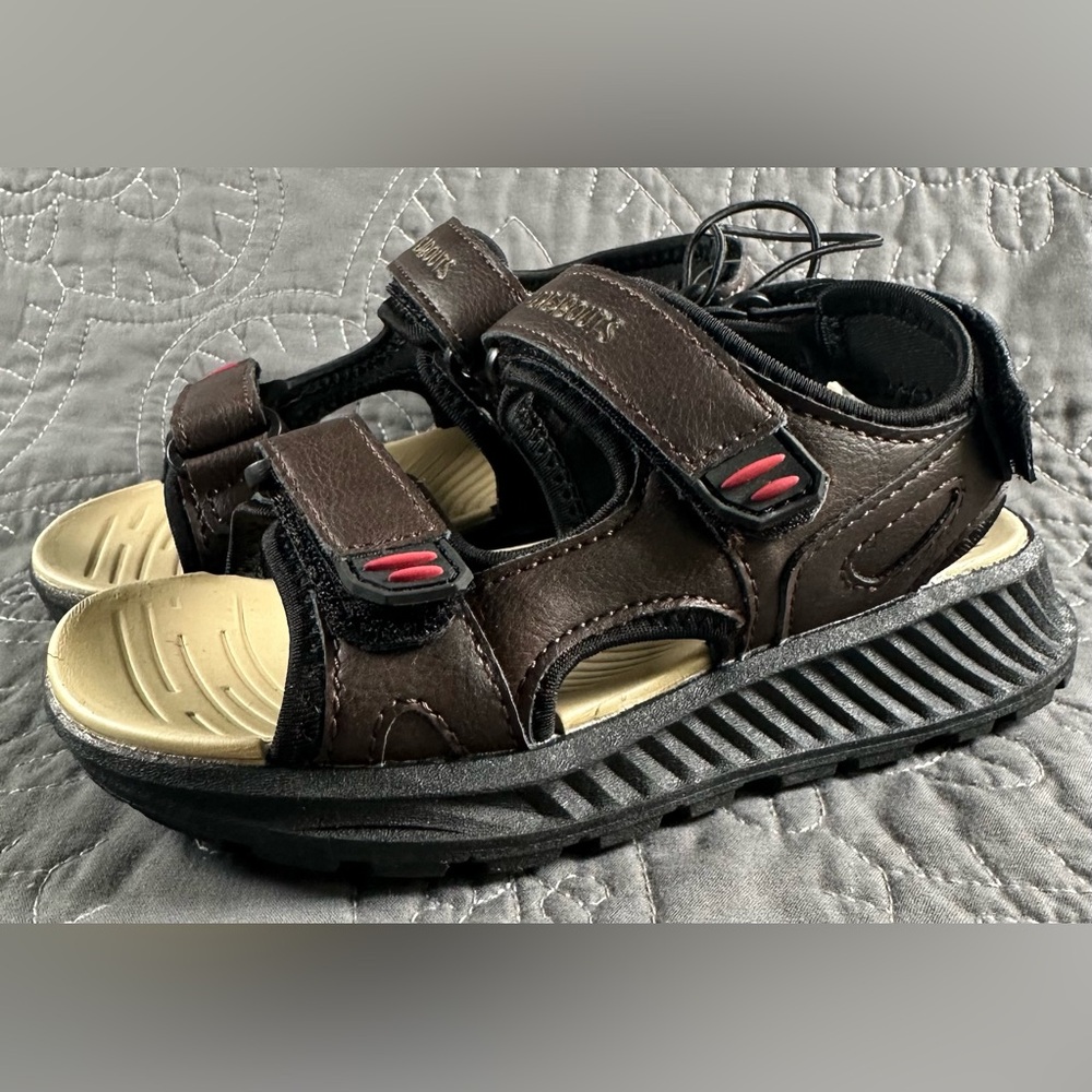 Thereabouts Toddler Boys Brown Lil Gulf Strap Sandals NWT Size Toddler 10